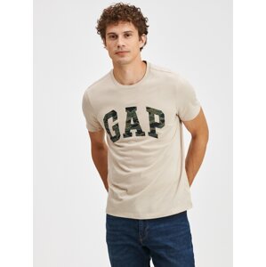 Béžové pánske tričko GAP