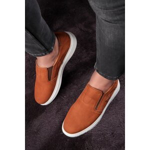 Ducavelli Flloyd Genuine Leather Men's Casual Shoes, Summer Shoes, Lightweight Shoes, Loafers.
