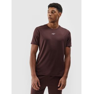 Men's Sports Quick-Drying T-Shirt 4F - Brown