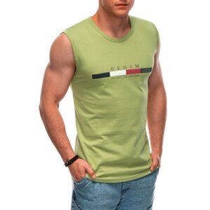 Edoti Men's printed tank top