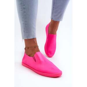 Fuchsia Lovinia Women's Slip-on Sneakers