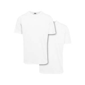 Men's Classic Oversized T-Shirt 2 Pack - White + White