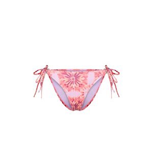 Trendyol Floral Patterned Tie-Up High Waist Hipster Bikini Bottom