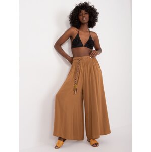 Camel wide summer pants OCH BELLA