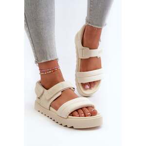 Women's platform sandals Big Star Beige