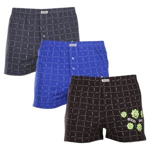 3PACK Men's Shorts Andrie multicolor