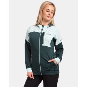 Women's Stretch Hoodie Kilpi MEMPHIS-W Dark Green