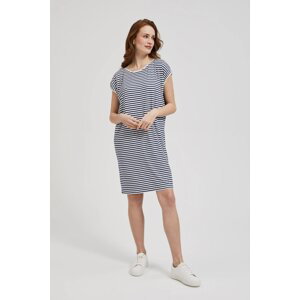 Women's Leisure Dress MOODO - Blue/White