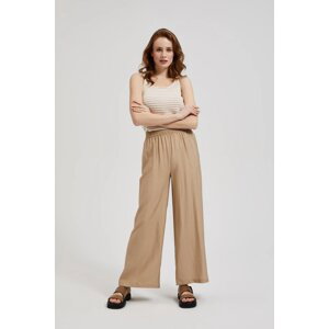 Women's summer trousers MOODO - cofee