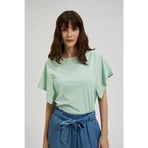 Women's blouse MOODO with wide sleeves - mint