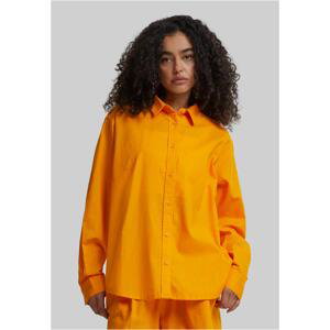 Women's linen shirt oversized mango