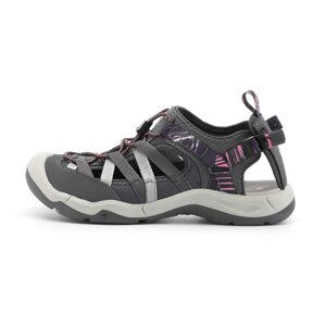 Women's summer outdoor sandals ALPINE PRO SAGRA smoked pearl