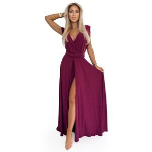 Women's elegant long dress tied in many ways Numoco