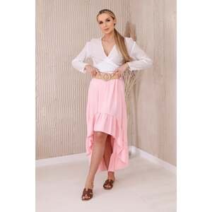 Women's skirt - powder pink