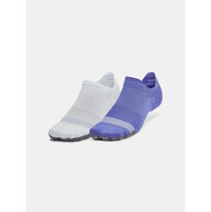 Under Armour Socks UA Breathe 2 No Show Tab 2PK-PPL - Women