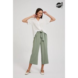 Women's summer trousers MOODO - olive