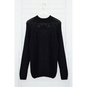 Trendyol Black Slim Fit Turtleneck Half Turtleneck Raglan Sleeve Seamless Basic Knitwear Sweater