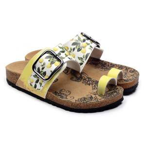 Calceo žlté sandále Thong Sandals Lemon