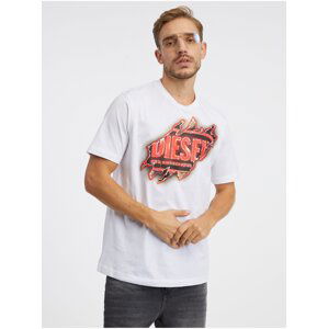 Diesel Tričko - T-JUST-E43 T-SHIRT biele