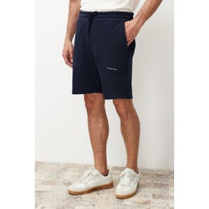 Trendyol Regular Cut Text Printed Shorts & Bermuda