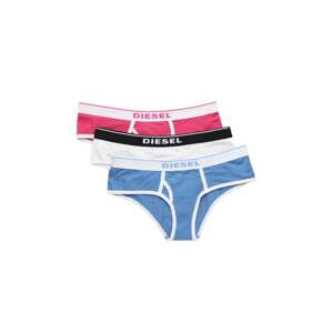 9011 DIESEL S.P.A.,BREGANZE Nohavičky - UFPNOXYTHREEPACK Uw Panties 3p modré, biele, ružové