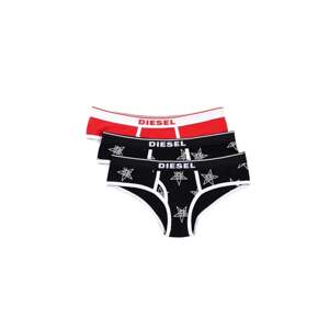 9011 DIESEL S.P.A.,BREGANZE Nohavičky - Diesel UFPNOXYTHREEPACK Uw Panties 3p rôznofarebné