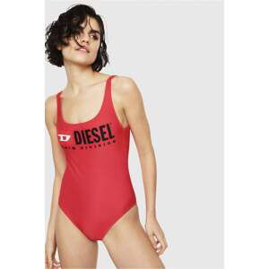 9011 DIESEL S.P.A.,BREGANZE Plavky - Diesel BFSWFLAMNEW SWIMSUIT červená