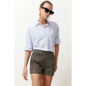 Trendyol Multi Color Leopard Print Shorts & Bermuda