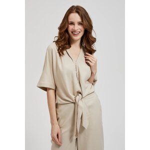 Women's shirt MOODO - light beige