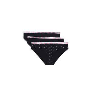 Diesel Nohavičky - UFPNGIADATHREEPACK Uw Panties čierno-biele