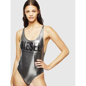 Diesel Plavky - BFSWLIA SWIMSUIT strieborné