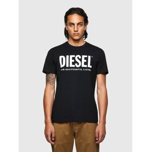 Diesel Tričko - TDIEGOSECOLOGO TSHIRT čierne