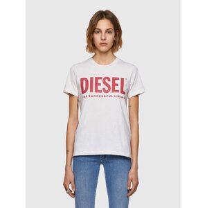 Diesel Tričko - TSILYECOLOGO TSHIRT biele