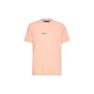 Tommy Hilfiger Tričko - CONTRAST STITCH TEE oranžové