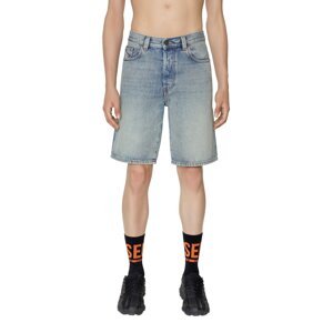 Diesel Krátke nohavice - REGULAR-SHORT SHORTS modré