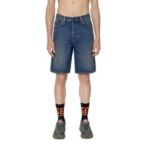 Diesel Krátke nohavice - REGULAR-SHORT SHORTS modré