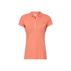 Tommy Hilfiger Polo tričko - SHORT SLEEVE SLIM POLO oranžové