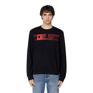 Diesel Mikina - S-GINN-E3 SWEAT-SHIRT čierna