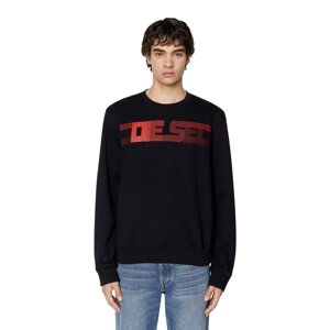 Diesel Mikina - S-GINN-E3 SWEAT-SHIRT čierna