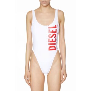 Diesel Plavky - BFSW-PAMELA SWIMSUIT biele