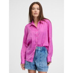 GAP Satin Boyfriend Shirt - Women