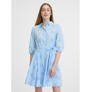 Orsay Blue Women's Shirt Dress - Women's