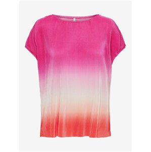 Women's Dark Pink Blouse ONLY Jilly - Women