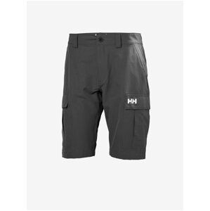 Dark grey men's outdoor shorts HELLY HANSEN HH Quick-Dry Cargo - Men's
