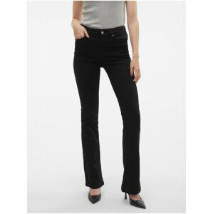 Black women's flared fit jeans Vero Moda Flash - Women