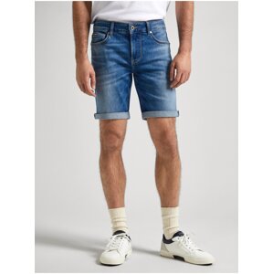 Men's Blue Denim Shorts Pepe Jeans - Men's