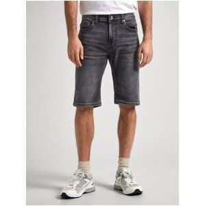 Pepe Jeans Grey Men's Denim Shorts - Men's