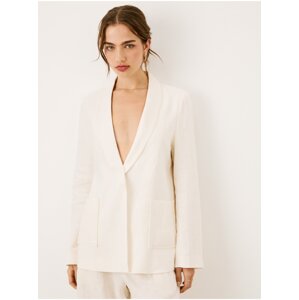 Creamy women's linen jacket Pepe Jeans - Women