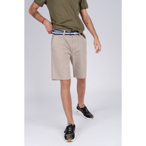 Tommy Jeans Krátke nohavice - TJM BELTED CHINO SHORT krémové