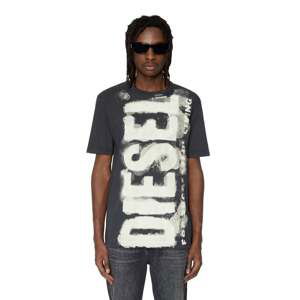 Diesel Tričko - T-JUST-E16 T-SHIRT sivé